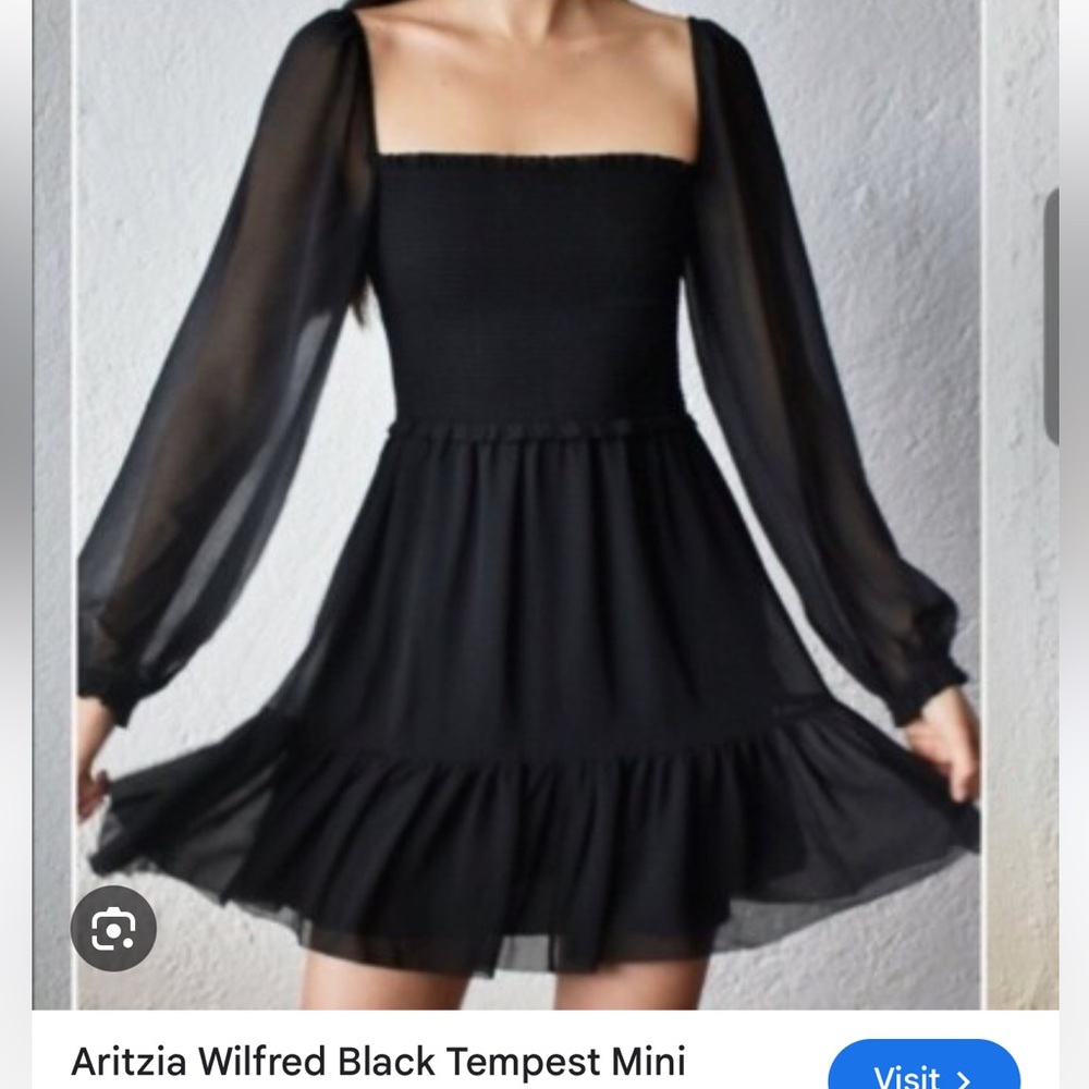 NWOT Aritzia Wilfred tempest dress, size Small